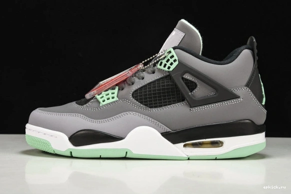 Cheap EP Green 308497-033 Retro Jordan Glow 4 Air 308497-033 0429